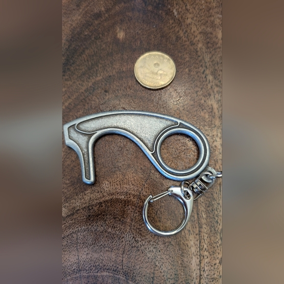 Silver Keychain Accessory - Picture 1 of 2